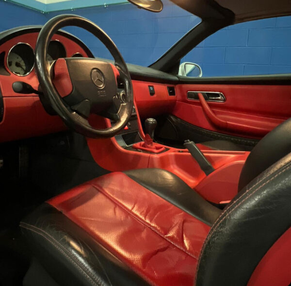 Mercedes SLK 200 Kompressor interni rossi bergamo